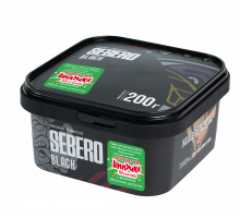 Табак для кальяна Sebero Black ШИПУЧКА Яблочная  - 200 гр