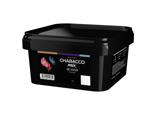 Бестабачная смесь CHABACCO MIX ICE BONBON (АЙС БОНБОН) 200 ГР  - Ментол Конфета 