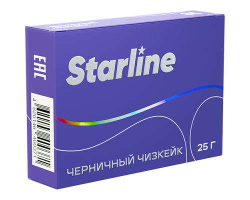 Табак для кальяна Starline Черничный чизкейк (Старлайн - Черничный чизкейк) - 25 гр