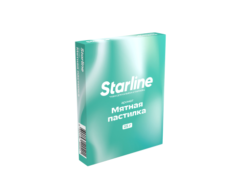 Табак для кальяна Starline Мятная пастилка (Старлайн - Мятная пастилка) - 25 гр Табак для кальяна Starline Мятная пастилка (Старлайн - Мятная пастилка) - 25 гр