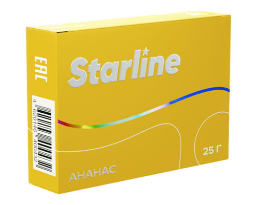 Табак для кальяна Starline Ананас (Старлайн - Ананас) - 25 гр