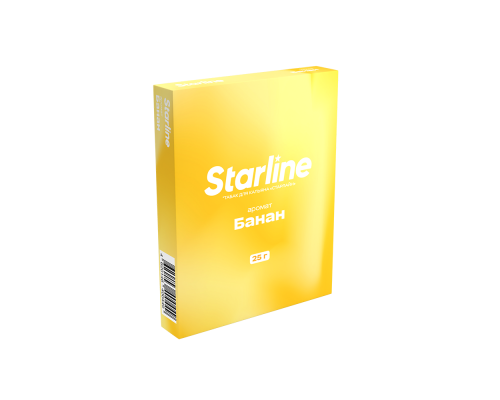 Табак для кальяна Starline Банан (Старлайн - Банан) - 25 гр Табак для кальяна Starline Банан (Старлайн - Банан) - 25 гр