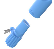 Мундштук персональный JOY. силиконовый (голубой)