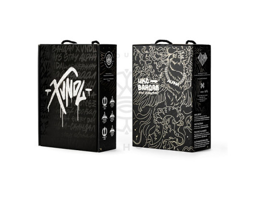 Кальян ALPHA HOOKAH - X VNDL - NARDO GREY (КОМПЛЕКТ: ШАХТА, БЛЮДЦЕ, ШЛАНГ, МУНДШТУК)
