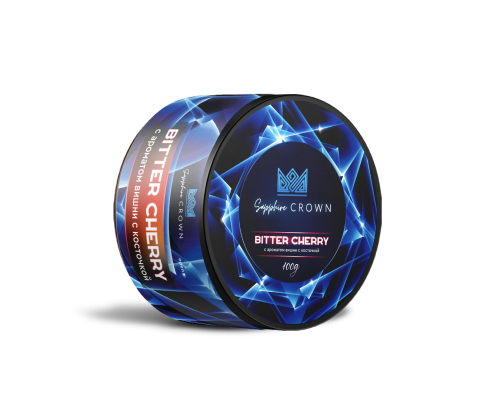 Табак для кальяна Sapphire Crown Bitter Cherry (Сапфир Краун - Горькая Вишня) - 100 гр Табак для кальяна Sapphire Crown Bitter Cherry (Сапфир Краун - Горькая Вишня) - 100 гр