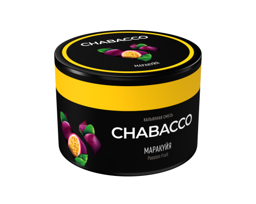 Бестабачная смесь CHABACCO PASSION FRUIT (МАРАКУЙЯ) 40 ГР - Маракуйя  