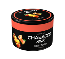 Бестабачная смесь CHABACCO MIX PEACH APRICOT (ПЕРСИК-АБРИКОС) 40 ГР 