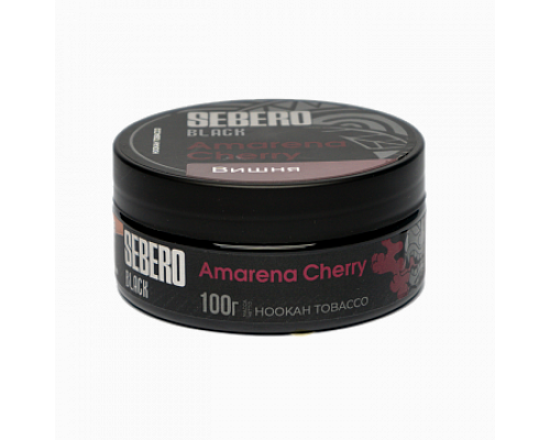 Табак для кальяна Sebero Black Amarena Cherry (Себеро Блэк - Вишня) - 100 гр Табак для кальяна Sebero Black Amarena Cherry (Себеро Блэк - Вишня) - 100 гр