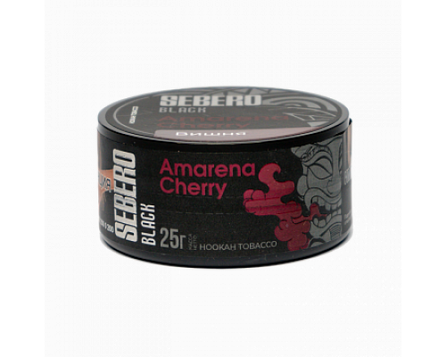 Табак для кальяна Sebero Black Amarena Cherry (Себеро Блэк - Вишня) -25 гр Табак для кальяна Sebero Black Amarena Cherry (Себеро Блэк - Вишня) -25 гр