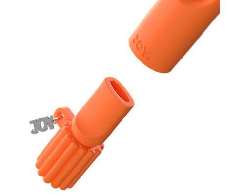 Мундштук персональный JOY. силиконовый (оранжевый)