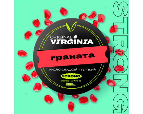 Табак для кальяна Original Virginia Strong Граната (Ориджинал Вирджиния Стронг Гранатовый сок с малиной) - 100 гр Табак для кальяна Original Virginia Strong Граната (Ориджинал Вирджиния Стронг Гранатовый сок с малиной) - 100 гр