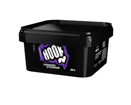 Смесь для кальяна HOOK Клюквенно-брусничный 200гр -   