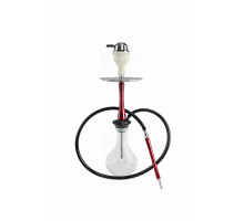 Кальян UNION HOOKAH - SLEEK АКРИЛ КРАСНЫЙ (В КОМПЛЕКТЕ: ШАХТА, МУНДШТУК, БЛЮДЦЕ, КОННЕКТОР, УПЛОТНИТЕЛИ)