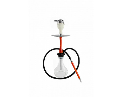 Кальян UNION HOOKAH - SLEEK АКРИЛ ОРАНЖЕВЫЙ (В КОМПЛЕКТЕ: ШАХТА, МУНДШТУК, БЛЮДЦЕ, КОННЕКТОР, УПЛОТНИТЕЛИ)