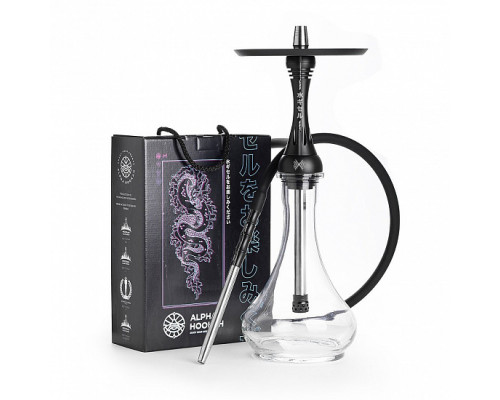 Кальян ALPHA HOOKAH - X SS CYBER (КОМПЛЕКТ: ШАХТА, БЛЮДЦЕ, ШЛАНГ, МУНДШТУК)