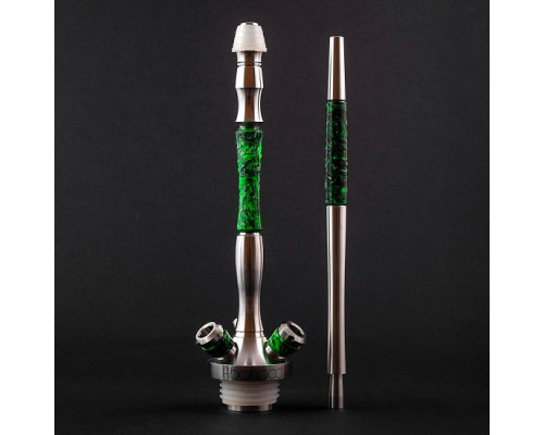 Кальян UNION HOOKAH - FIBONACCI АКРИЛ ЗЕЛЕНЫЙ 2 (ШАХТА, МУНДШТУК, БЛЮДЦЕ, КОННЕКТОР, УПЛОТНИТЕЛИ, ШЛАНГ)