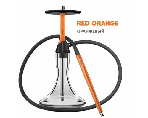Кальян KORESS - K2 RED ORANGE (КОМПЛЕКТ: ШАХТА, БЛЮДЦЕ, ШЛАНГ, МУНДШТУК)