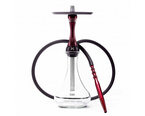 Кальян ALPHA HOOKAH - X RED CANDY (КОМПЛЕКТ: ШАХТА, БЛЮДЦЕ, ШЛАНГ, МУНДШТУК)