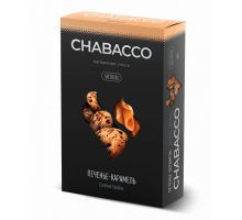 Бестабачная смесь CHABACCO CARAMEL COOKIES (ПЕЧЕНЬЕ-КАРАМЕЛЬ) 50 ГР MEDIUM