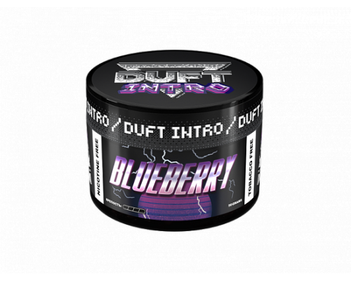 Бестабачная смесь DUFT INTRO - BLUEBERRY (ЧЕРНИКА) - 50 ГР - Черника  