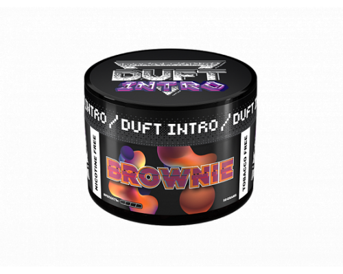Бестабачная смесь DUFT INTRO - BROWNIE (ШОКОЛАДНЫЙ ПИРОГ) - 50 ГР - Пирог Шоколад 