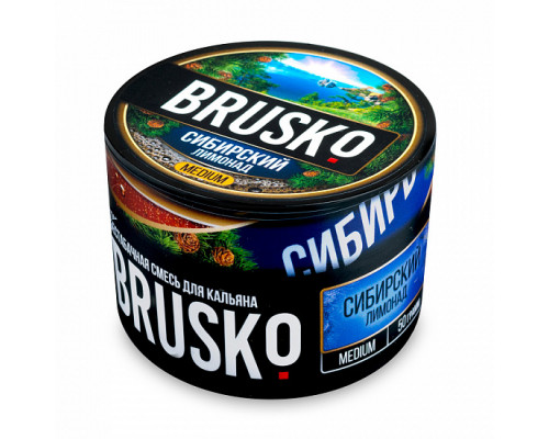 Бестабачная смесь BRUSKO СИБИРСКИЙ ЛИМОНАД (БРУСКО) - 50 ГР