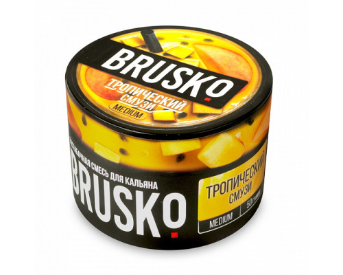 Бестабачная смесь BRUSKO ТРОПИЧЕСКИЙ СМУЗИ (БРУСКО) - 50 ГР