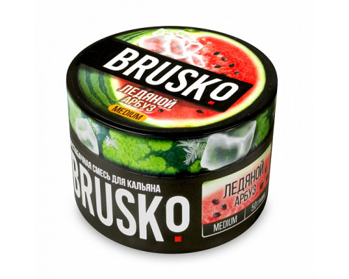 Бестабачная смесь BRUSKO ЛЕДЯНОЙ АРБУЗ (БРУСКО) - 50 ГР