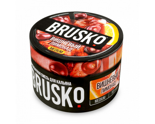 Бестабачная смесь BRUSKO ВИШНЕВЫЙ ЛИМОНАД (БРУСКО) - 50 ГР
