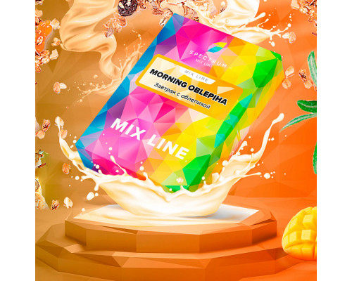 Табак для кальяна Spectrum Mix Line Morning Oblepiha (Спектрум Микс Лайн - Овсянка с облепихой) - 40 гр