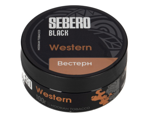 Табак для кальяна Sebero Black Western  (Себеро Блэк - Вестерн) - 100 гр